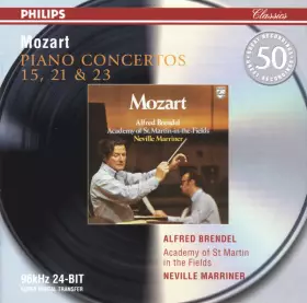 Couverture du produit · Piano Concertos 15, 21 & 23