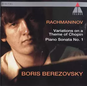 Couverture du produit · Variations On A Theme Of Chopin • Piano Sonata No. 1