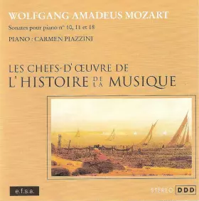 Couverture du produit · Sonates Pour Piano N°10, 11 Et 18