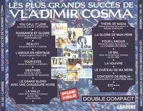 Couverture du produit · Les Plus Grands Succès De Vladimir Cosma