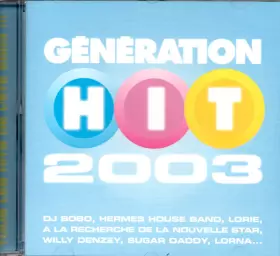 Couverture du produit · Génération HIT 2003