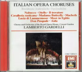 Couverture du produit · Italian Opera Choruses