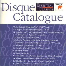 Couverture du produit · Disque Catalogue