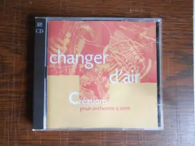 Couverture du produit · Changer D'Air (Créations Pour Orchestre À Vent)