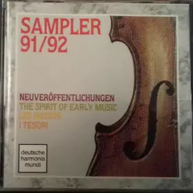 Couverture du produit · Neuerscheinugen - Les Inédits - I Tesori - Sampler 91/92