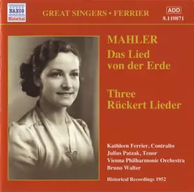 Couverture du produit · Das Lied Von Der Erde / Three Rückert Lieder
