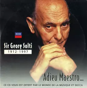 Couverture du produit · Adieu Maestro...