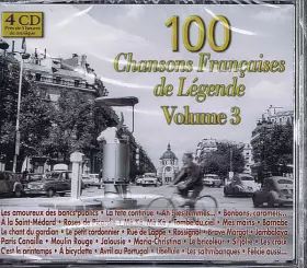 Couverture du produit · 100 Chansons Françaises De Légende Volume 3