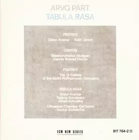 Couverture du produit · Tabula Rasa