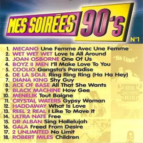 Couverture du produit · Mes Soirées 90's N°1