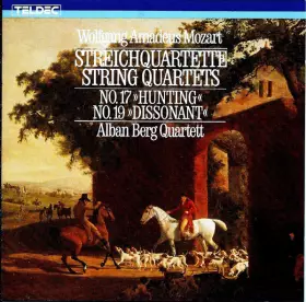 Couverture du produit · Streichquartette = String Quartets No.17 >>Hunting<<  , No.19 >>Dissonant<<