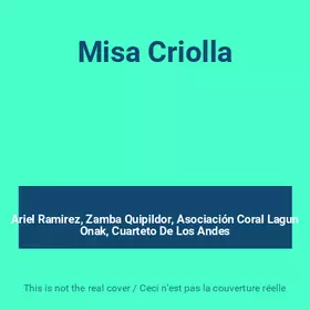 Couverture du produit · Misa Criolla