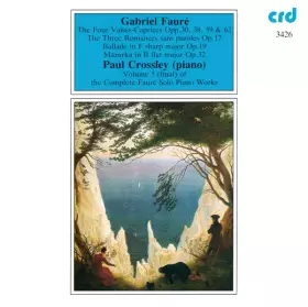 Couverture du produit · Faure Piano Music Volume 5