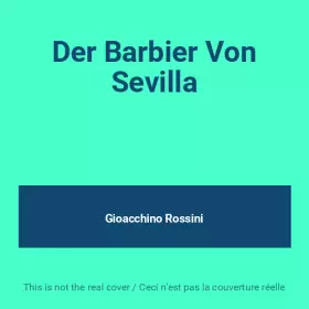 Couverture du produit · Der Barbier Von Sevilla