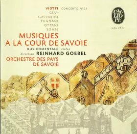 Couverture du produit · Musiques a la Cour de Savoie