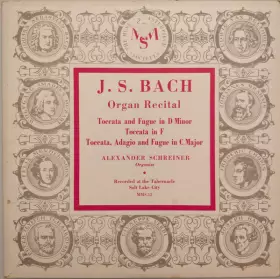 Couverture du produit · J.S. Bach: Organ Recital