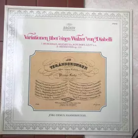 Couverture du produit · Variationen uber einen Walzer von Diabelli