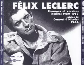 Couverture du produit · Chansons Perdues 1950-1953