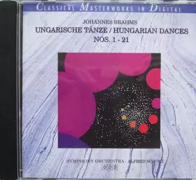 Couverture du produit · Ungarische Tänze =  Hungarian Dances Nos. 1 - 21