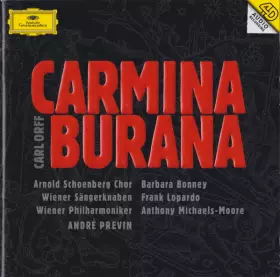 Couverture du produit · Carmina Burana