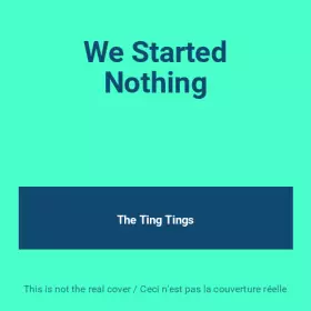 Couverture du produit · We Started Nothing