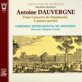 Couverture du produit · Trois Concerts De Simphonies A Quatre Parties