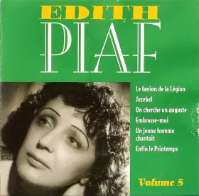 Couverture du produit · Edith Piaf Volume 5