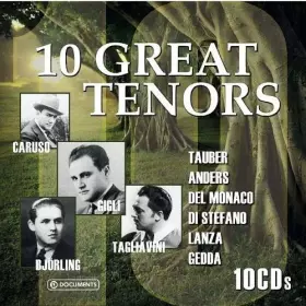 Couverture du produit · 10 Great Tenors