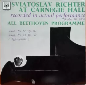 Couverture du produit · Sviatoslav Richter At Carnegie Hall