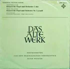 Couverture du produit · Haydn und Arne Orgelkonzerte