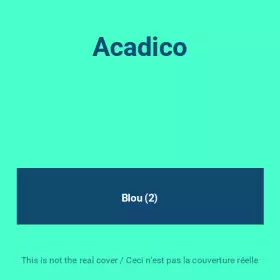 Couverture du produit · Acadico