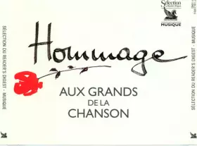 Couverture du produit · Hommage Aux Grands De La Chanson