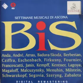 Couverture du produit · Bis - Settimane Musicali Di Ascona