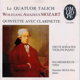 Couverture du produit · Quintette Avec Clarinette - Deux Sonates Violon Piano