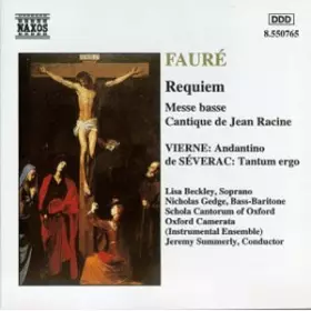 Couverture du produit · Requiem • Messe Basse • Cantique De Jean Racine