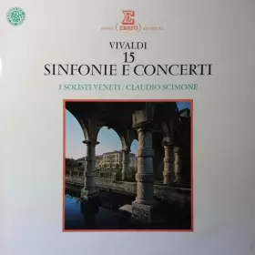 Couverture du produit · 15 Sinfonie E Concerti