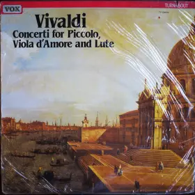 Couverture du produit · Concerti For Piccolo, Viola d'Amore And Lute