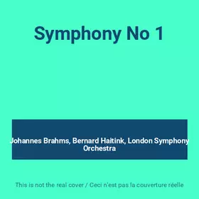 Couverture du produit · Symphony No 1