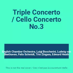 Couverture du produit · Triple Concerto / Cello Concerto No.3