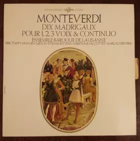 Couverture du produit · Dix Madrigaux Pour 1, 2, 3 Voix & Continuo