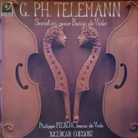 Couverture du produit · Sonates Pour Basse De Viole