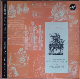 Couverture du produit · Il combattimento Di Tancredi E Clorinda