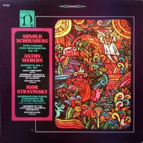Couverture du produit · 5 Pieces For Orchestra / Cantata No. 1 / Dumbarton Oaks Concerto