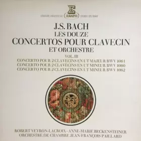 Couverture du produit · Les Douze Concertos Pour Clavecin Et Orchestre Vol. III