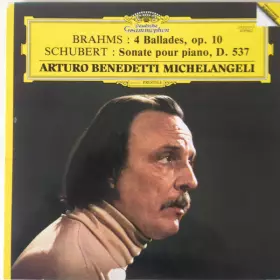 Couverture du produit · 4 Ballades, Op. 10 / Sonate Pour Piano, D. 537