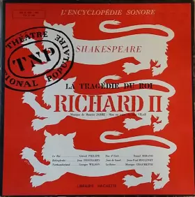 Couverture du produit · La Tragédie Du Roi Richard II