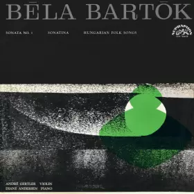 Couverture du produit · Sonata No. 1 ; Sonatina ; Hungarian Folk Songs