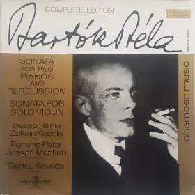 Couverture du produit · Sonata For Two Pianos And Percussion / Sonata For Solo Violin