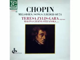Couverture du produit · Mélodies = Songs = Lieder Op.74