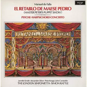 Couverture du produit · El Retablo De Maese Pedro (Master Peter's Puppet Show) / Psyche · Harpsichord Concerto